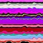 Color Waves No. 6 Art Print