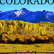 Colorado Fa Poster Work Art Print