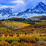 Colorado San Juan Mountains In Fall Art Print