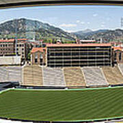 Colorado University Stadium Art Print