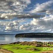 Cool Clouds - Chambers Bay Golf Course Art Print