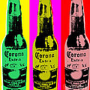 Corona Beer Art Print