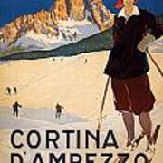 Cortina D Ampezzo Art Print