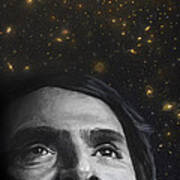 Cosmos- Carl Sagan Art Print