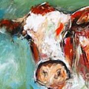 Bovine Wall Art Paintings Of Cows Art Print