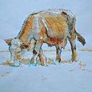 Cow Painting Art Print