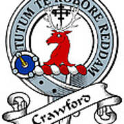Crawford Scottish Clan Crest Badge 