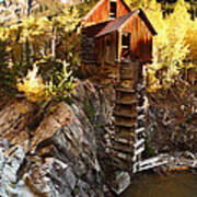 Crystal Mill Art Print