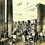 Crystal Tearoom In John Wanamaker S In Philadelphia Pa 1920 Metal Print