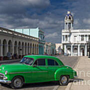 Cuba Green Art Print