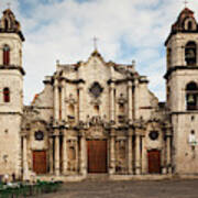 Cuba, Havana, Havana Vieja, Plaza De La Art Print