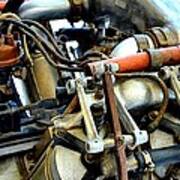 Curtiss Ox-5 Airplane Engine Art Print