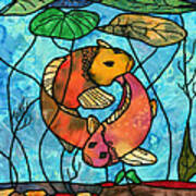 Dancing Fish Art Print