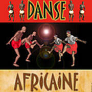 Danse Africaine Art Print