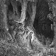 Dante's Inferno, The Gloomy Wood Art Print
