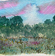Dawn On The Marsh Art Print