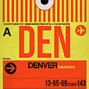 Denver Airport Poster 3 Art Print