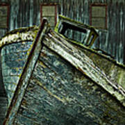 Derelict Behind The Old Fish Cannery Art Print