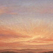 Desert Sky Triptych Art Print