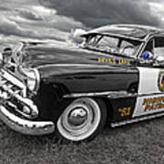 Devils Lake Highway Patrol - '51 Chevy Art Print