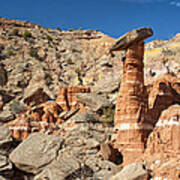 Devil's Tombstone In Palo Duro Canyon Art Print