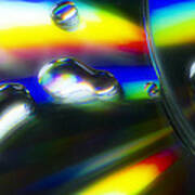 Diffused Rainbow Abstract Art Print