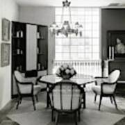 Dining Room Designed By John And Earline Brice Art Print