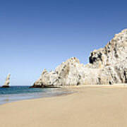 Divorce Beach In Los Cabos Art Print