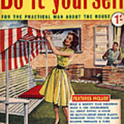 Do It Yourself 1959 1950s Uk Magazines Art Print