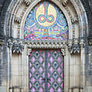 Door Of Saint Peter And Paul Cathedral Art Print