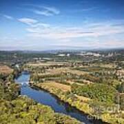 Dordogne River Aquitaine France Art Print