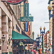 Downtown Knoxville Art Print