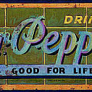 Dr Pepper Art Print