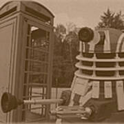 Dr Who - The Wrong Box Art Print