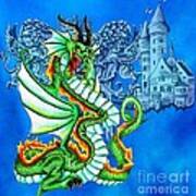 Dragon Castle Art Print