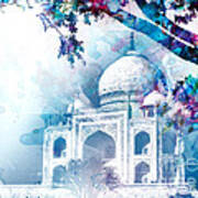 Dreaming Taj Mahal Art Print