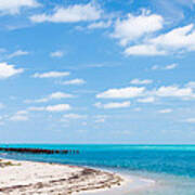 Dry Tortugas Coaling Dock Art Print