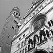 Duomo Di Cremona E Torrazzo Art Print