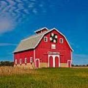 Dutch Colonial Quilt Barn Art Print