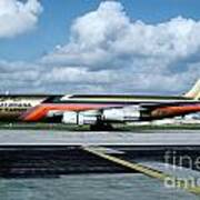 Ecuatoriana Jet Cargo Boeing 707-321c Hc-bgp Art Print
