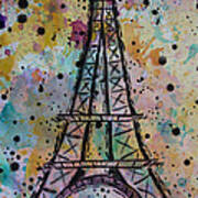 Eiffel Tower Art Print