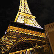 Eiffel Tower Las Vegas Nevada Art Print