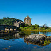 Eilean Donan Castle In Scotland Art Print