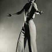 Eleanor Powell Tap Dancing In A Pantsuit Art Print