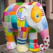 #elephantparade #elephant #elephants Art Print