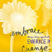 Embrace Change Art Print