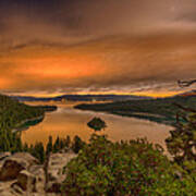 Emerald Bay Tahoe Art Print