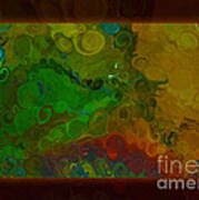 Emotional Discovery Of Joy Within Color An Abstract Painting Art Print