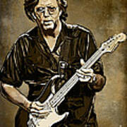 Eric Clapton Art Print