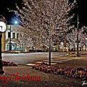 Fairhope Christmas Art Print